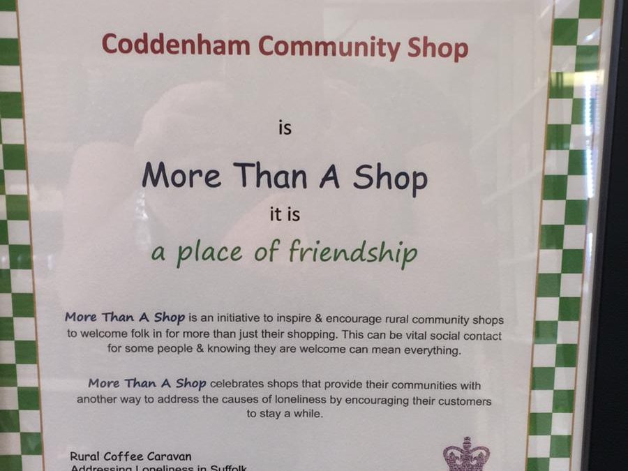 Coddenham Community Shop – Officially Friendly!