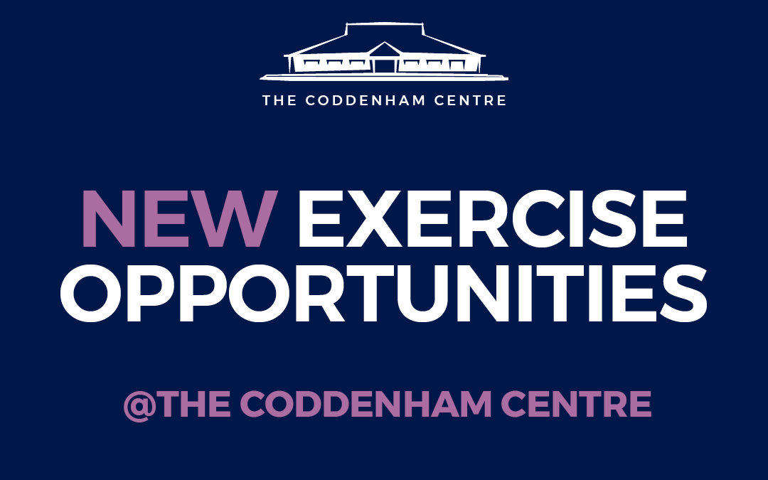 NEW Activities at The Coddenham Centre + More Free Tasters.STOP PRESS – These and other activities are now likely to be disrupted until December 2 nd.