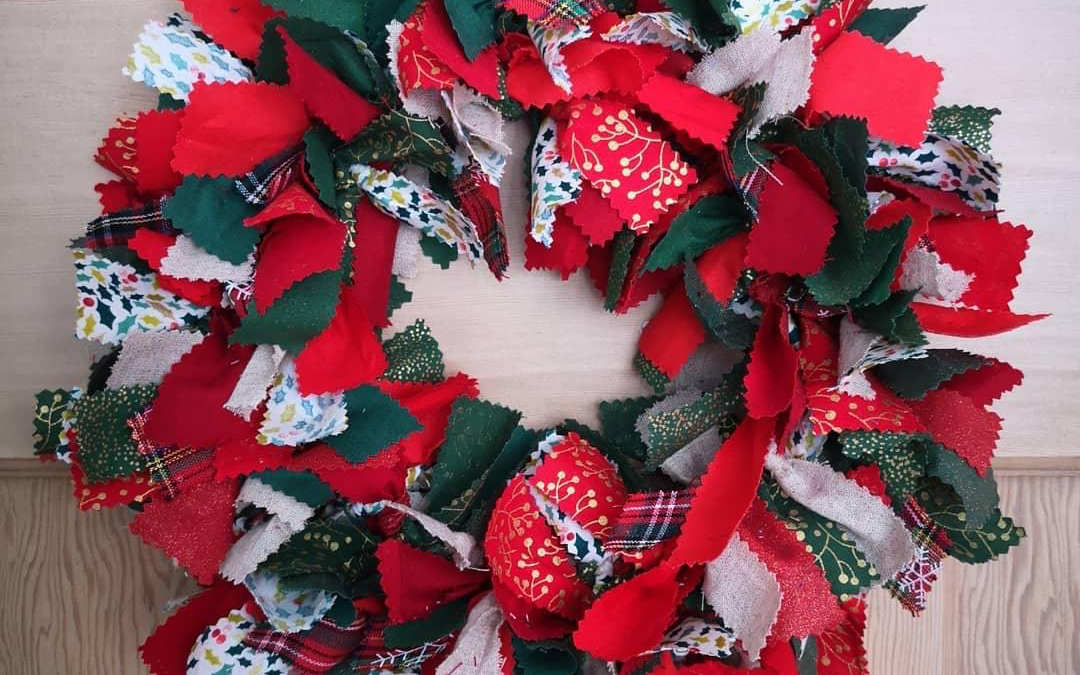 Crafty Christmas Wreaths at Coddenham Community Shop