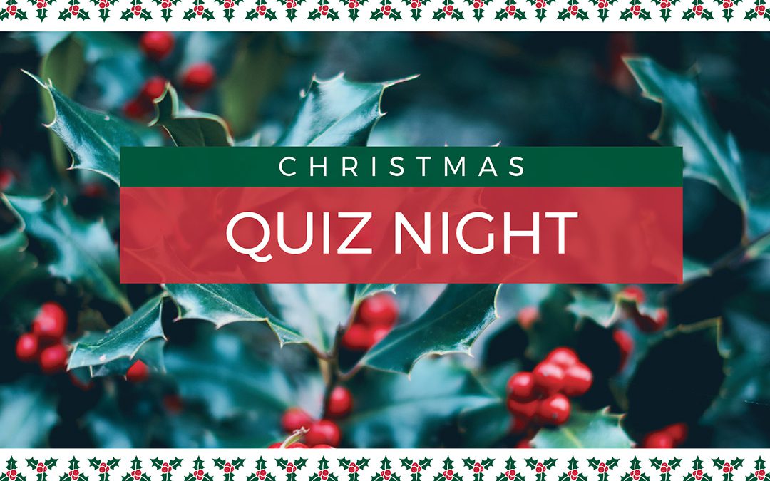 Advance Notice – Return of the Christmas Quiz @the Coddenham Centre