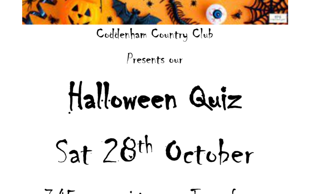 Halloween Quiz at the Country Club